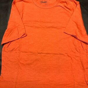 Express Orange Short Sleeve Tee